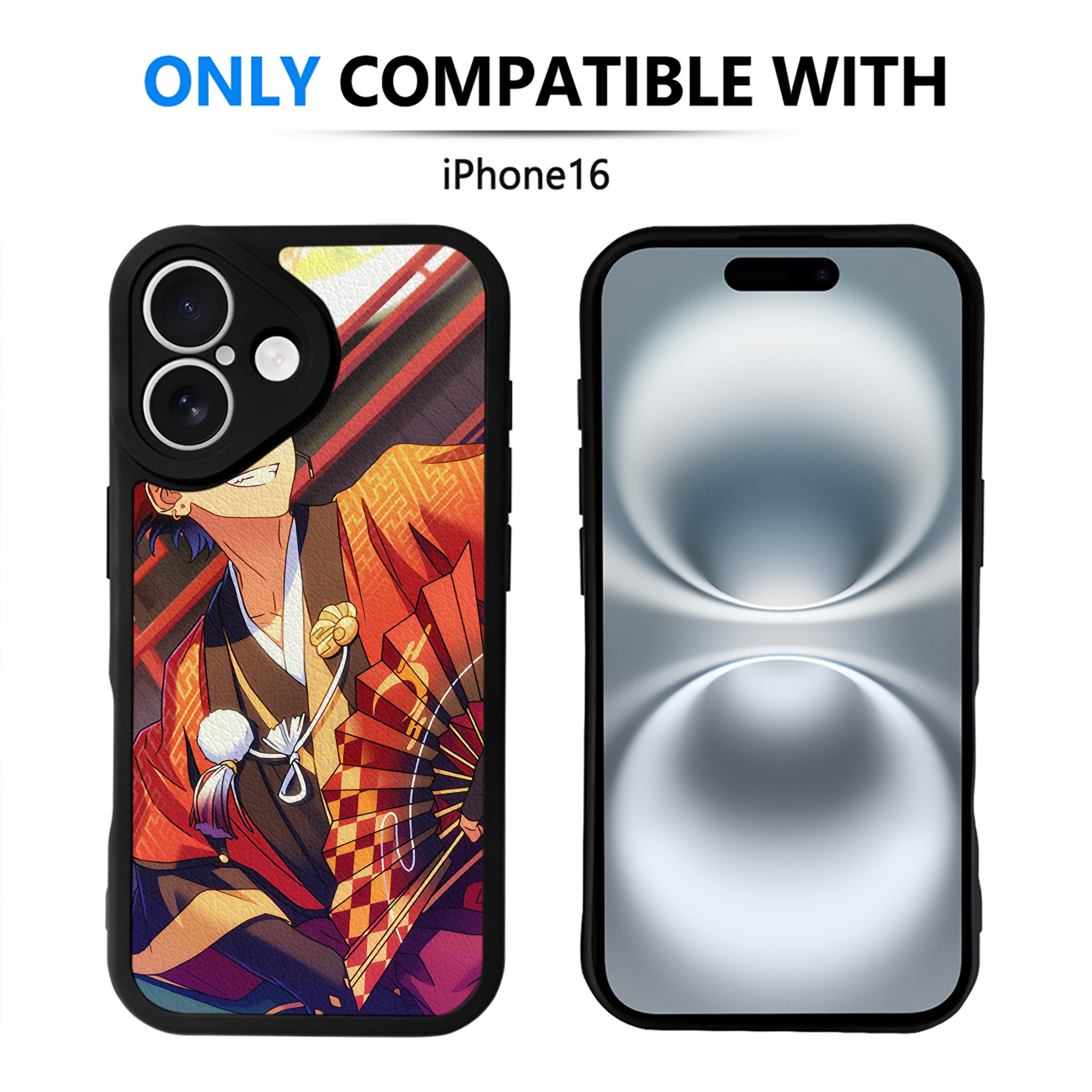 （画像用） あんさんぶるスターズ! Ensemble Stars 【iPhone 16シリーズ対応】シリコンスマホケース（レザー調） 材質：シリコン